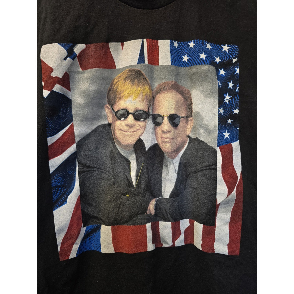 Vtg Elton John & Billy Joel Face 2 Face Tour T Shirt L 1994 Single Stitch GEM