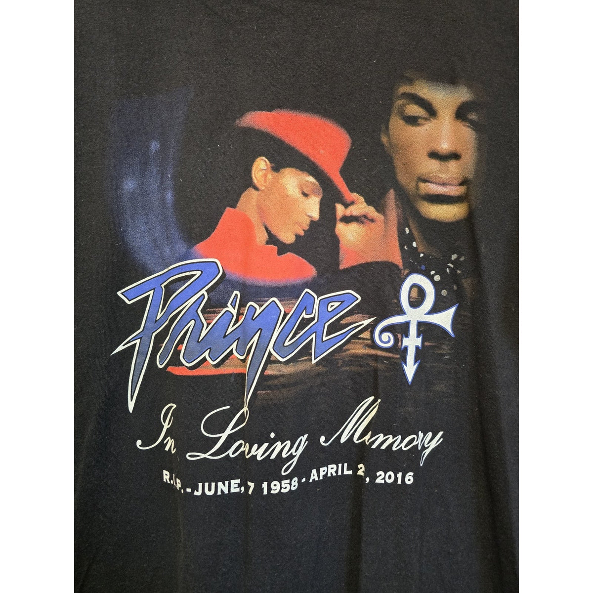 2016 Prince Memorial T Shirt L