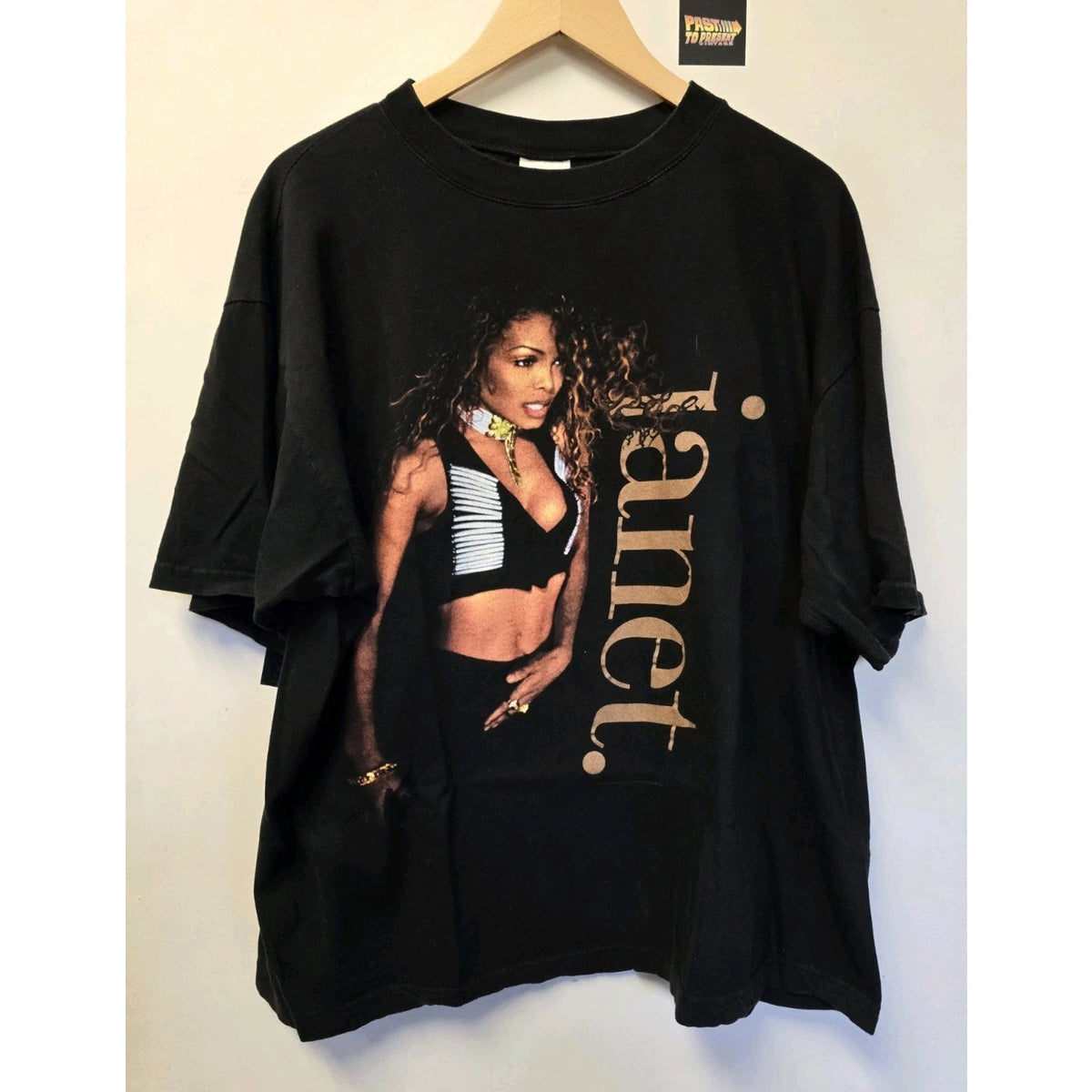 Vtg 90s Janet Jackson 93/94 World Tour T Shirt XL R&B Music