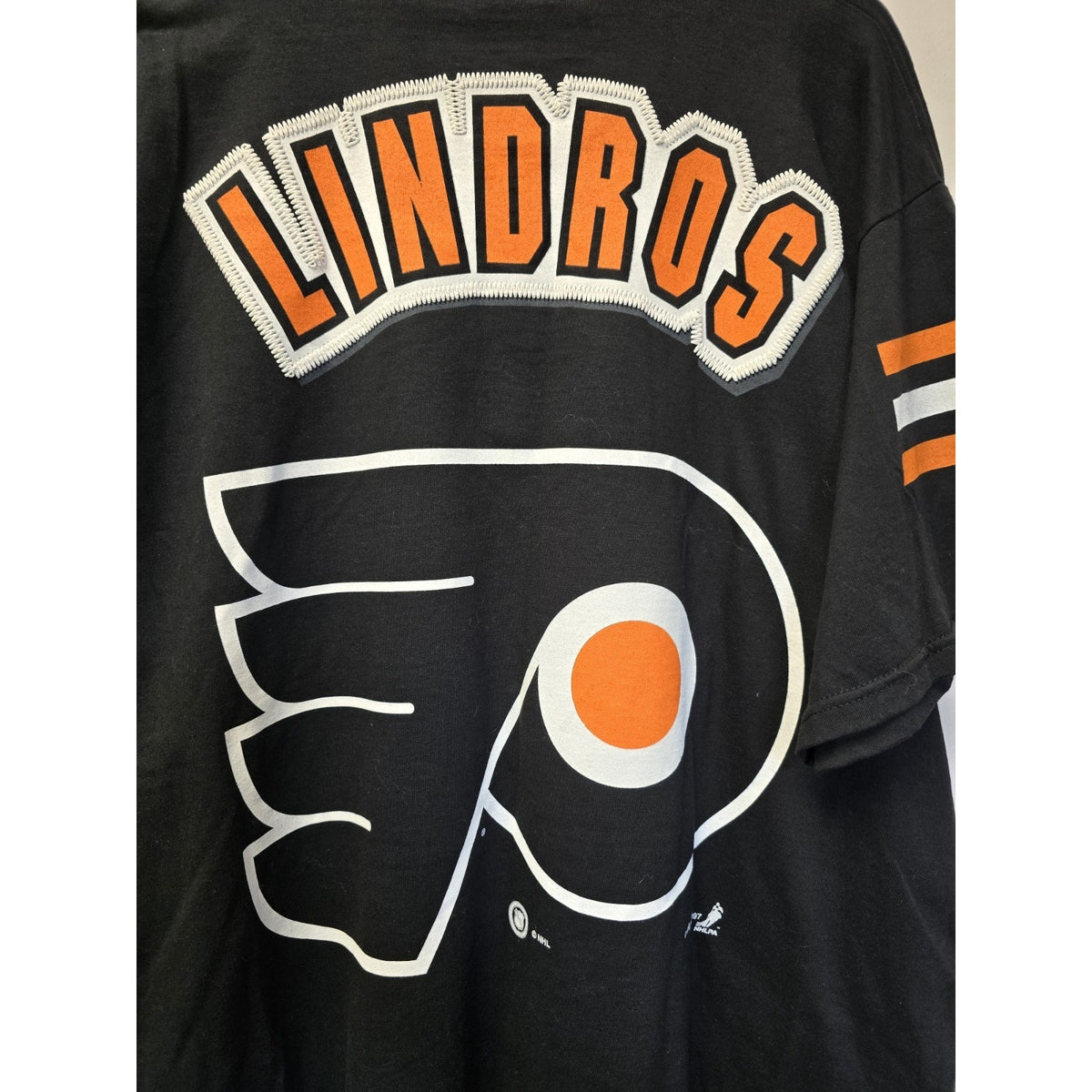 NWT Vtg Philadelphia Flyers Eric Lindros T Shirt XL NHL Pro-player