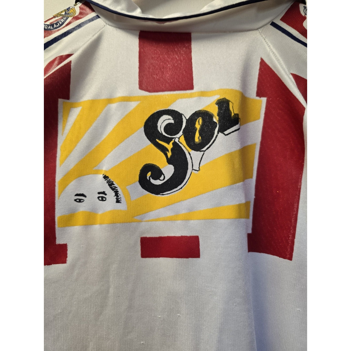 Vtg Chivas Home 1997-98 Soccer Jersey Guadalajara Futbol Sol Mexicana
