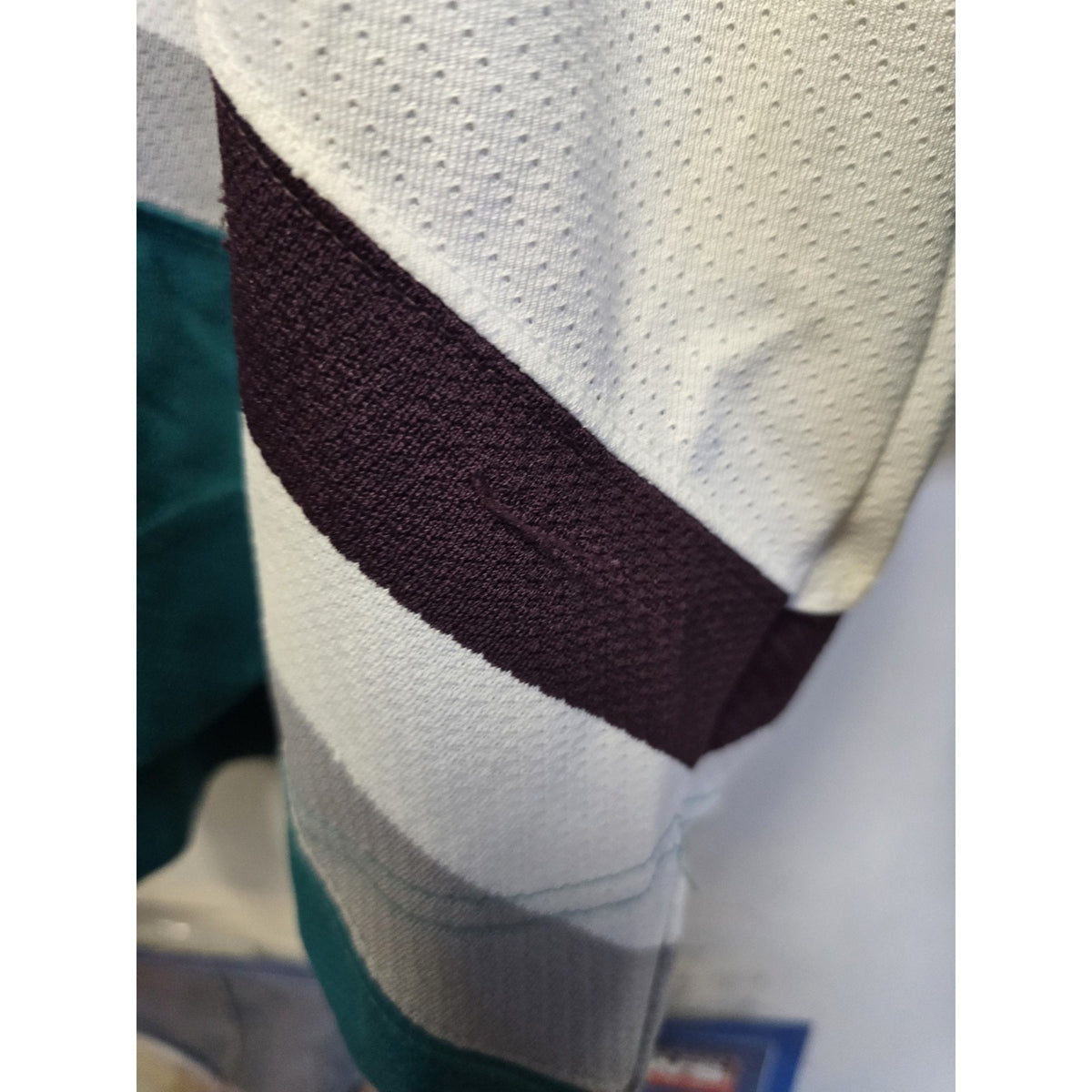 Vtg 90s Anaheim Mighty Ducks Jersey L NHL Hockey Starter