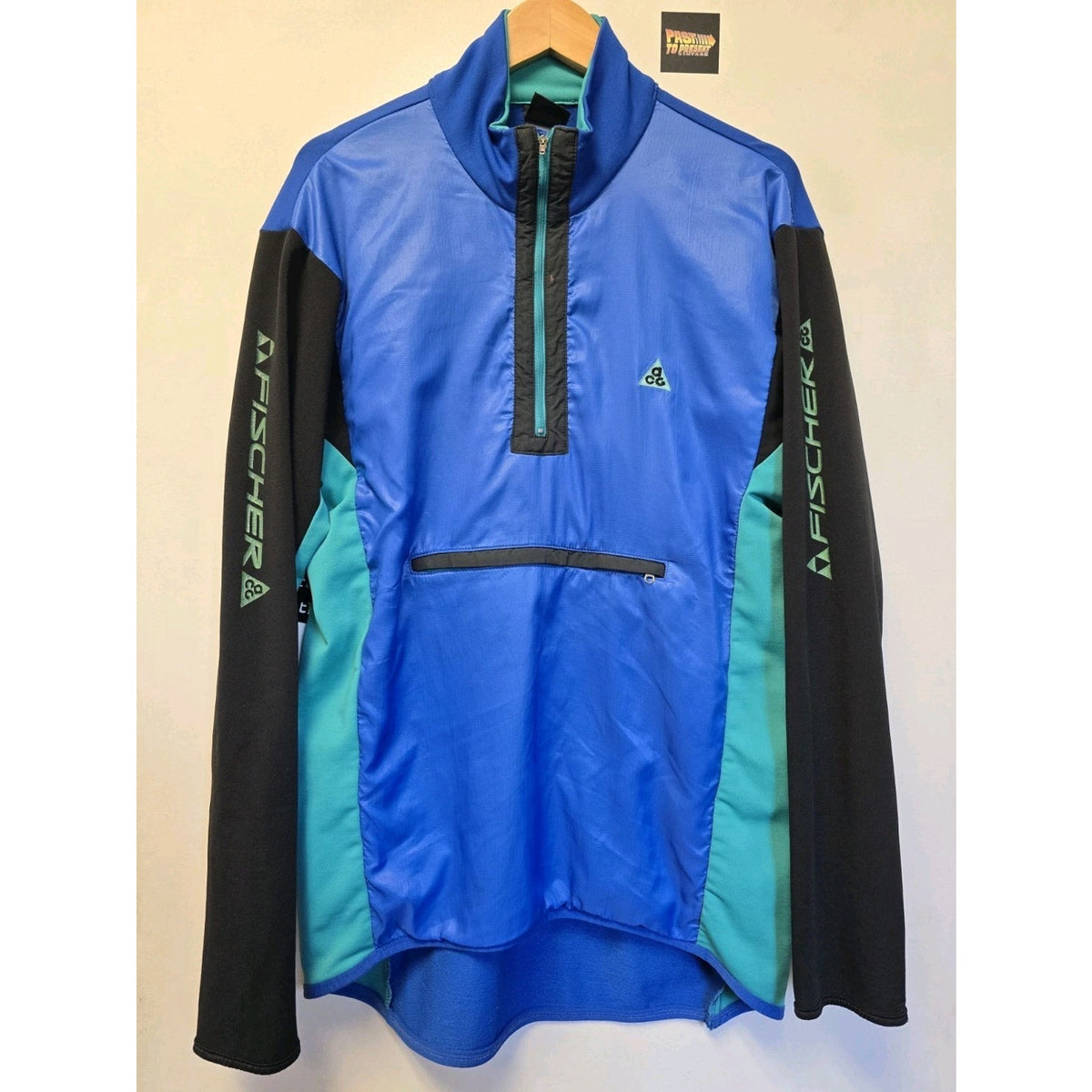 Vtg 90s Nike ACG Quarter Zip Anorak Track Jacket XL FITS SMALLER