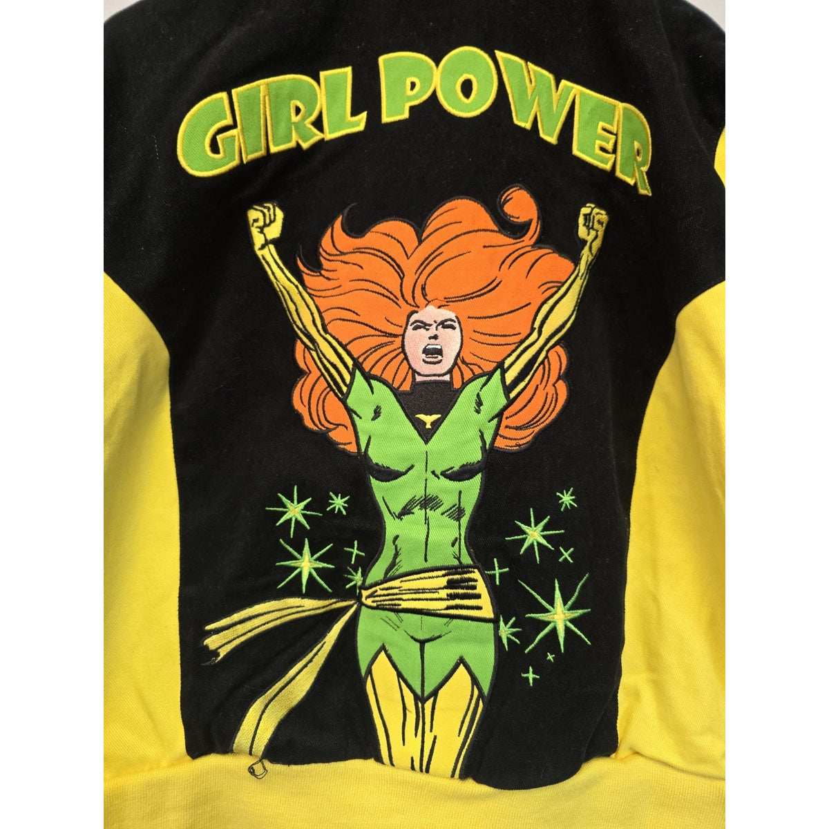 Marvel Phoenix "Girl Power" X-Men Kids Jacket Youth Size 2XL Jean Grey Phoenix
