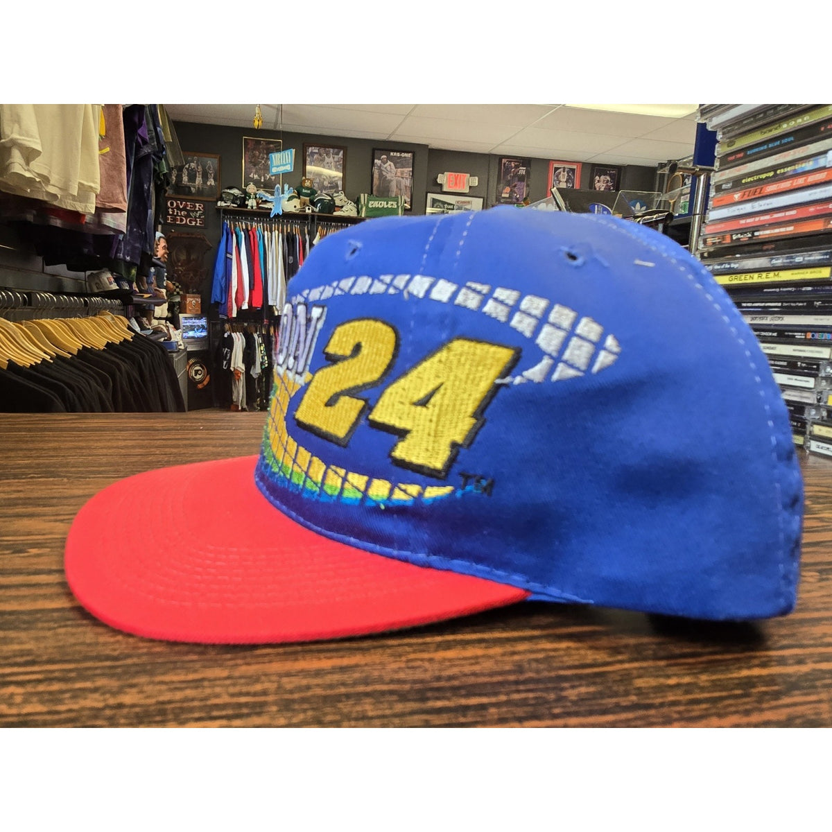 Vtg 90s Jeff Gordon Nascar Racing Snapback Hat 50th Anniversary Competitors View