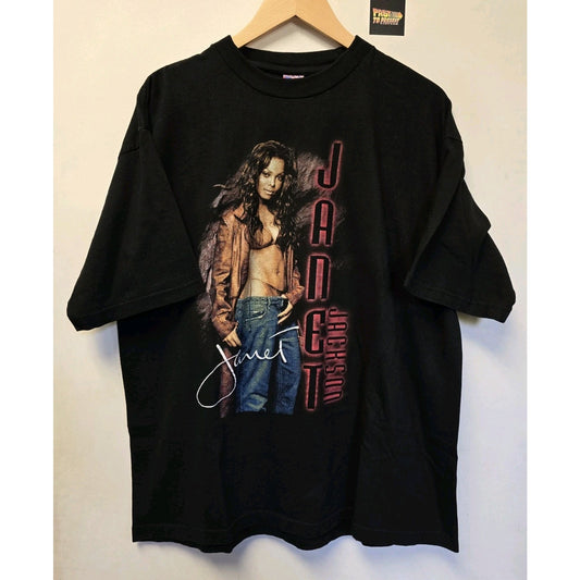 Vtg Janet Jackson All For You T Shirt XL R&B Music