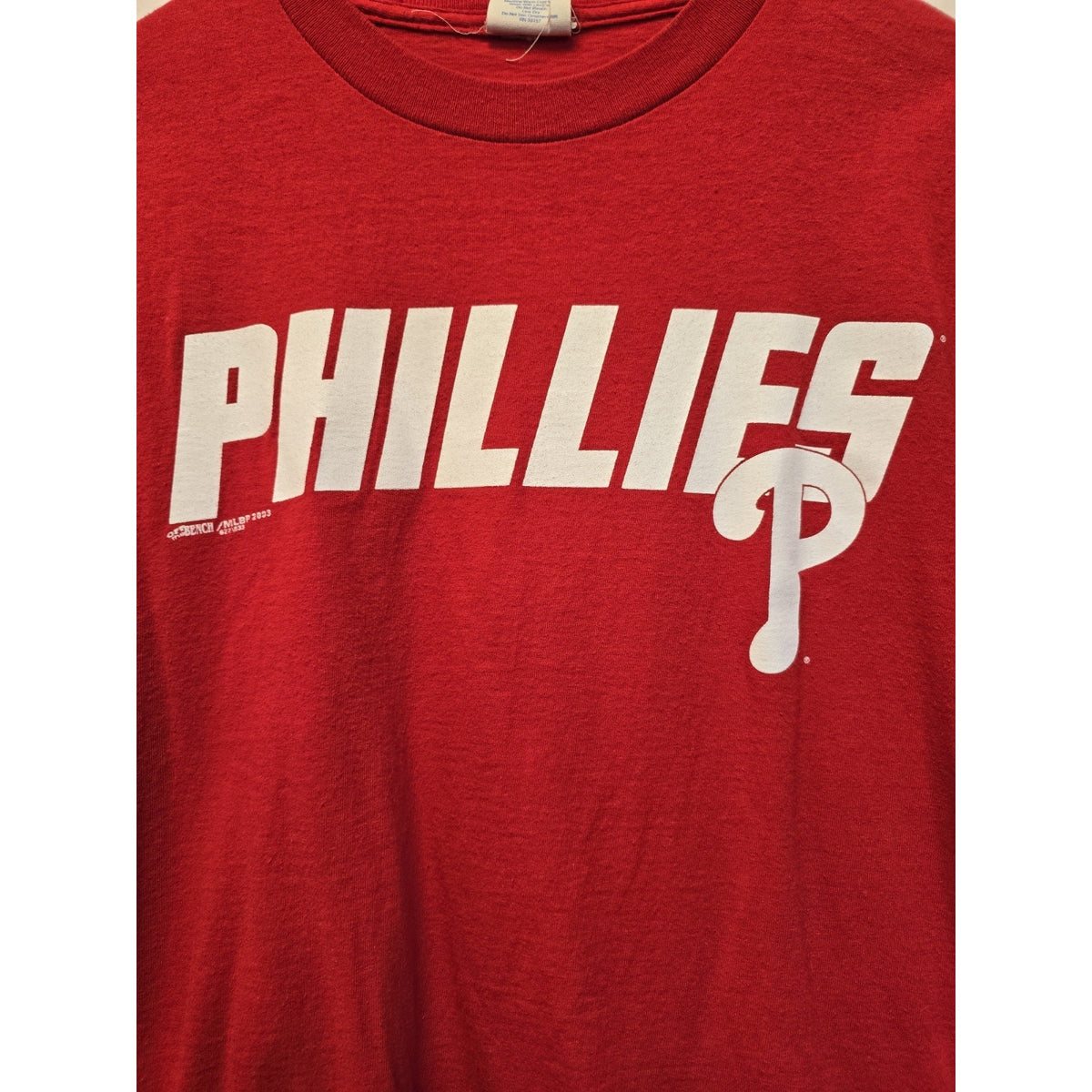 Vtg 2003 Philadelphia Phillies Pat Burrell T Shirt M MLB Baseball