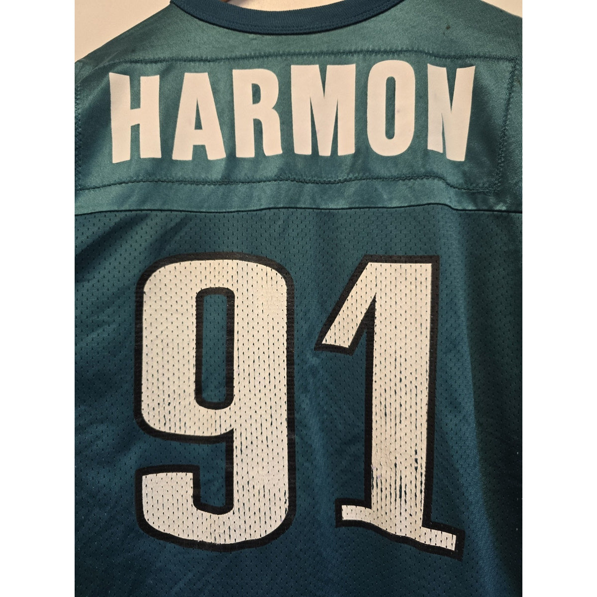 Vtg 90s Philadelphia Eagles Andy Harmon Jersey 52 NFL Football Champion