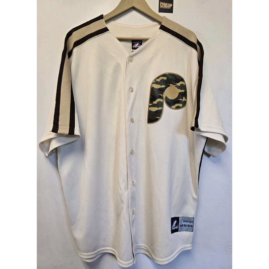 Philadelphia Phillies Cliff Lee Signature Series Players Choice Jersey 2XL MLB