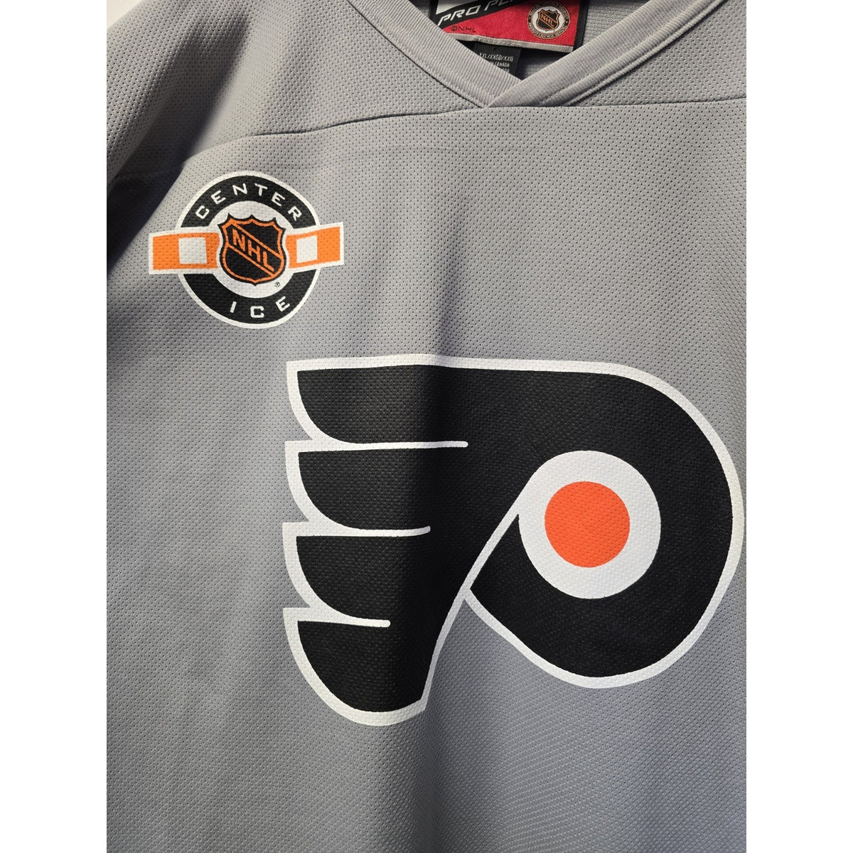Vtg Philadelphia Flyers Center Ice Jersey XXL NHL Hockey Pro Player