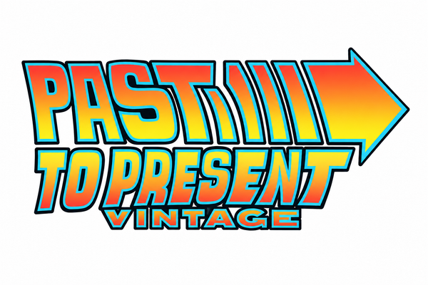 Past To Present Vintage logo on white background
