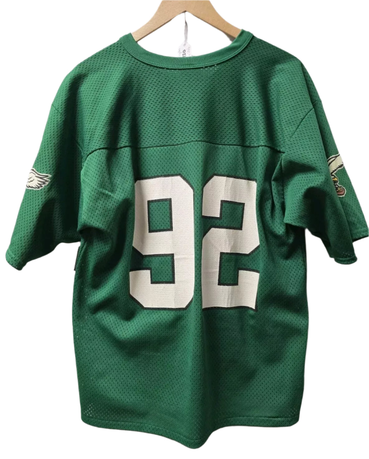 Vtg 90s Philadelphia Eagles Reggie White Jersey M Kelly Green Football Logo 7